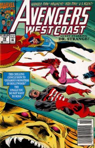 Avengers West Coast #79 (Newsstand) VF ; Marvel | Doctor Strange