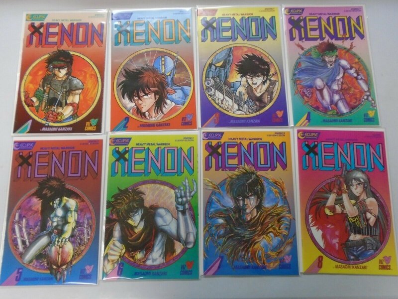 Xenon set #1-23 8.0 VF (1987)