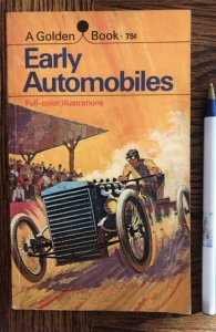 Early automobiles, golden book 1968