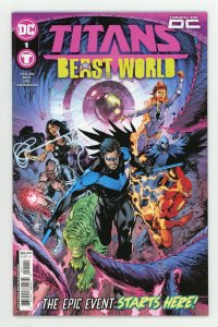 Titans: Beast World #1 Tom Taylor Barbara Gordon Beast Boy NM