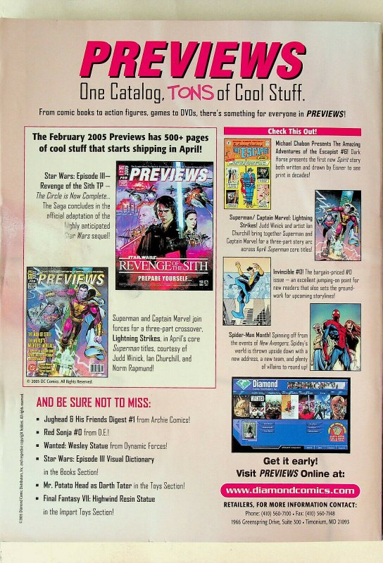 Comic Buyer's Guide #1603 Apr 2005 - Krause Publications 