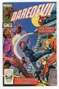 Daredevil #201 (1964 v1) Denny O'Neil Black Widow VF