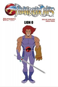 THUNDERCATS #1 COVER P 1:10 MOSS LION O DESIGN ORIGINA (NEAR MINT)