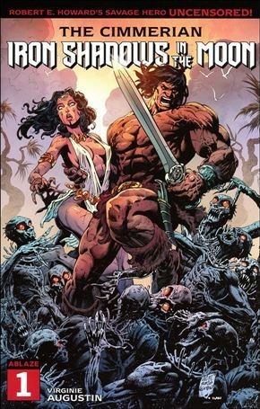 Cimmerian: Iron Shadows in the Moon 1-A Brian Level Cover VF/NM