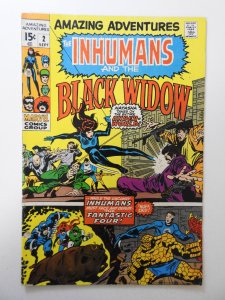 Amazing Adventures #2 (1970) GD+ Condition 2 hole punches through book