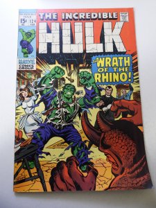 The incredible Hulk #124 (1970) VG/FN Condition