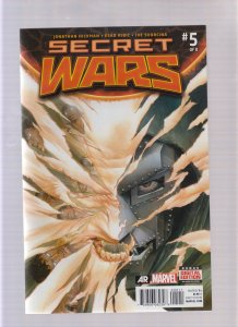 Secret Wars #5 - Alex Ross Painted Cover (9.2) 2015