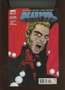 (2016) Deadpool #9: SECOND PRINTING! WE COMBINE SHIPPING! (9.0/9.2)