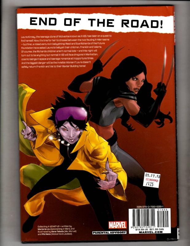 X-23 Don't Look Back Vol. # 3 Marvel Comics HARDCOVER Graphic Novel Book J335