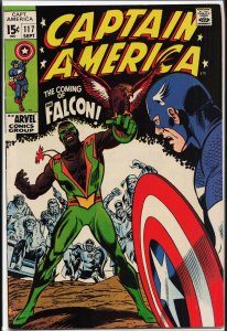 Captain America #117 (1969) Captain America [Key Issue] FN+ Condition!