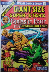 Giant-Size Super-Stars #1 (1974) Thing Hulk Fantastic Four