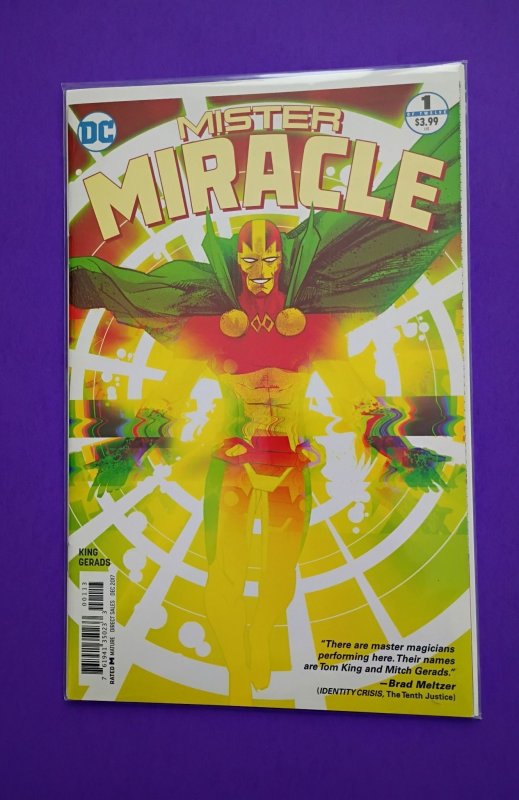 Mister Miracle #1 Third Print Cover (2017)