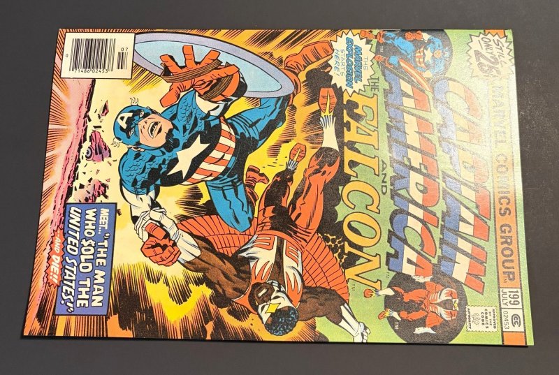 Captain America #198, #199 (SET) ( 8.0 VFN+ ) Jack Kirby is BACK! 1976