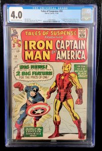 Tales of Suspense #59 (1964) 1st Silver Age Cap America story.  PLUS BONUS COPY