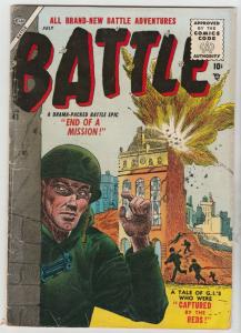 Battle # 11 Strict FN+ Mid-High-Grade Cover Red Chinese Artist Gene Colan wow!