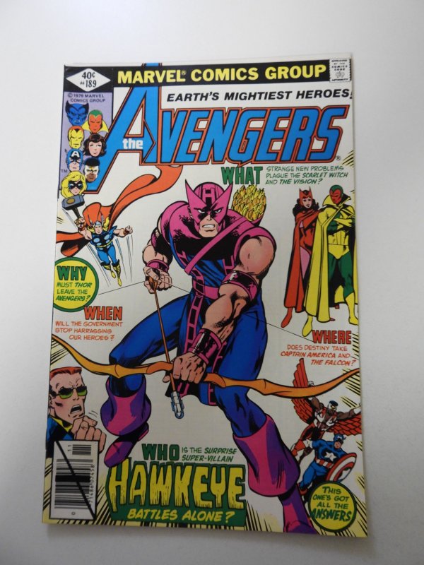 The Avengers #189 (1979) VF- condition