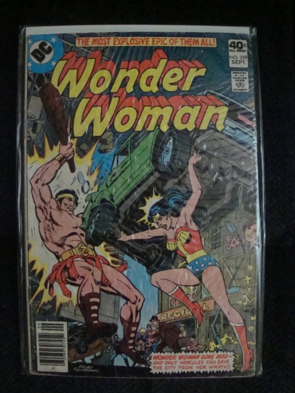 Wonder Woman #259 Dick Giordano Cover Hercules