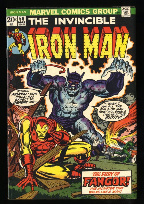 Iron Man #56 VF- 7.5