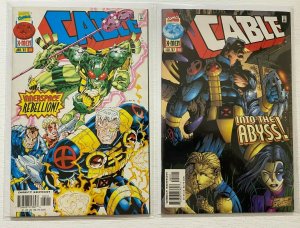 Cable lot #1-40 Marvel 1st Series 34 different books 8.0 VF (1993 to 1997) 