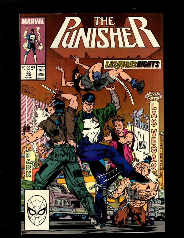 12 The Punisher Marvel Comic Books #18 19 20 21 22 23 24 25 26 27 28 29 HY3