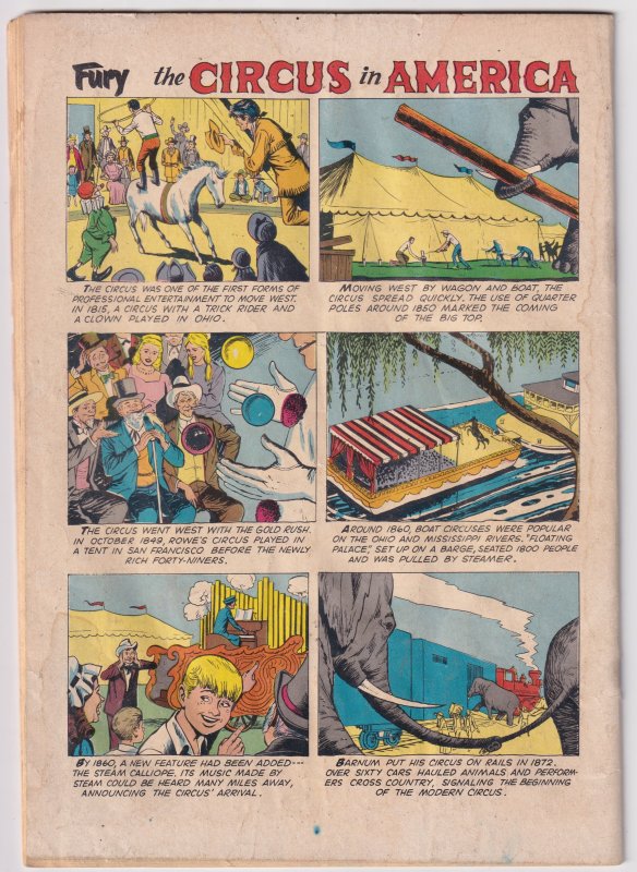Four Color #1218 (1961) Fury