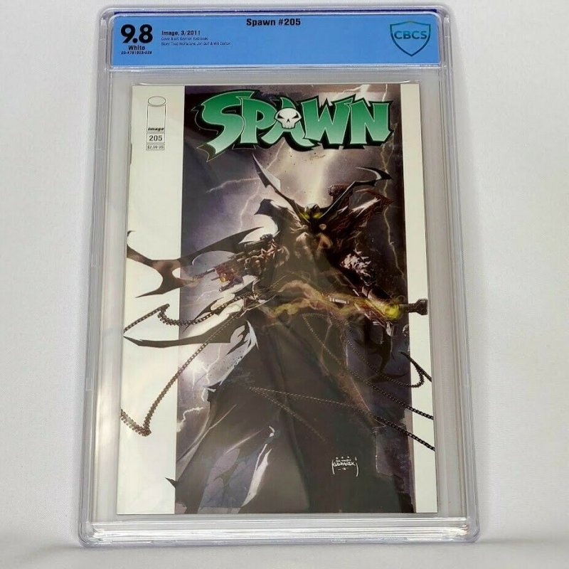 Spawn #205 Image 2011 CBCS 9.8 Low Print Run Equals Top CGC