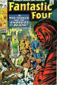 Fantastic Four (Vol. 1) #96 FN; Marvel | Mad Thinker - Stan Lee - Jack Kirby - w