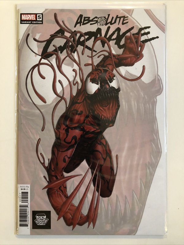 LOCAL COMIC SHOP DAY 2019 ABSOLUTE CARNAGE #5 VARIANT MARVEL CHRISTOPHER  759606094134