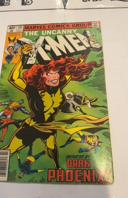 The X-Men #135 (1980)defeated by the Dark phoenix
