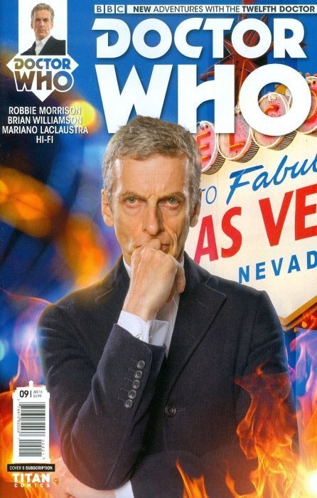 Doctor Who: The Twelfth Doctor #9B FN ; Titan | Peter Capaldi Photo Cover