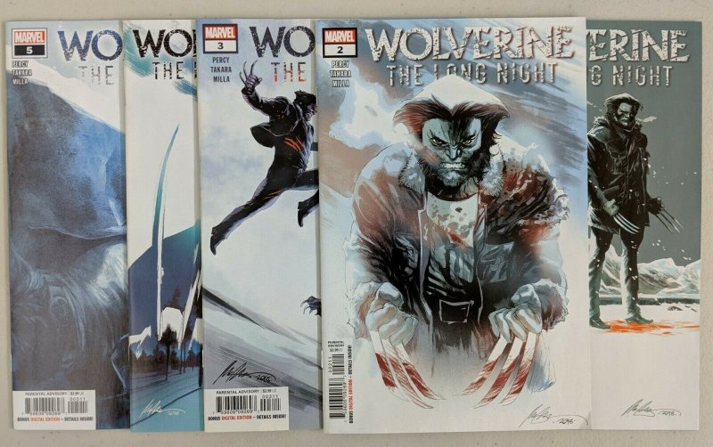 Wolverine The Long Night #1-5 SET (Marvel 2019) 1 2 3 4 5 - (8.5-9.2)