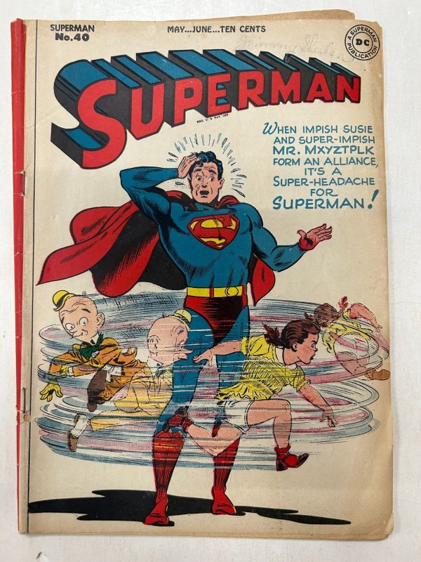 Superman 40gvg/3.0 1946