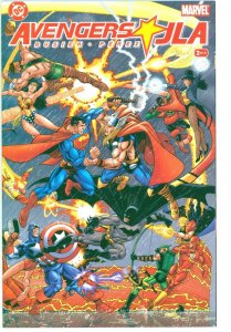 Avengers JLA 2003 Marvel DC Comics Complete Set 1-4 Kurt Busiek George Perez