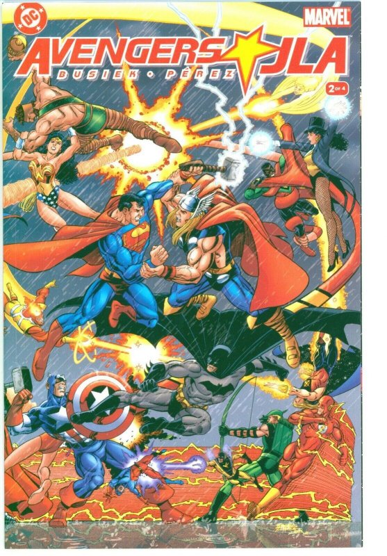 Avengers JLA 2003 Marvel DC Comics Complete Set 1-4 Kurt Busiek George Perez