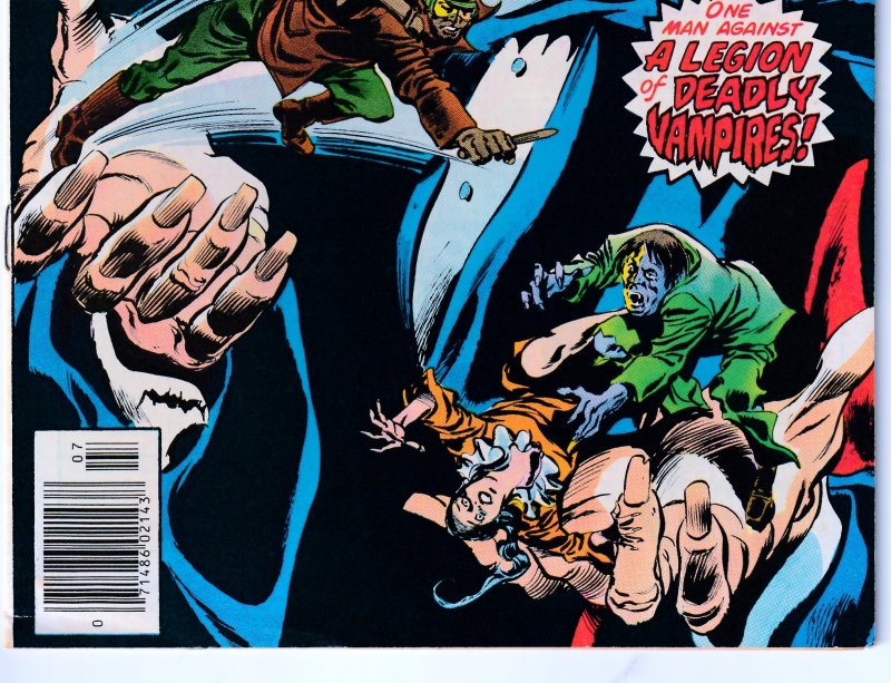 Tomb of Dracula(vol. 1) # 58 Blade The Vampire Hunter