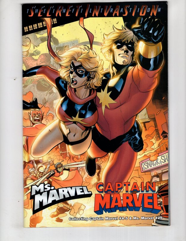 Captain Marvel/Ms. Marvel: Secret Invasion Infiltration #1 (2008) VF+ / EC#12