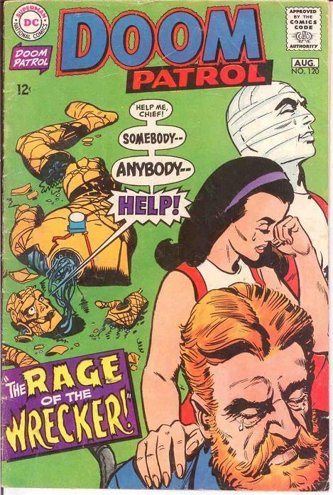 DOOM PATROL 120 GOOD   August 1968 COMICS BOOK