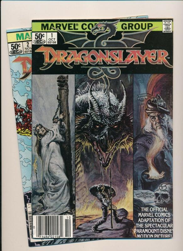 MARVEL Comics Set of 2- DRAGONSLAYER Vol 1 #1-#2 VF/NM(PF840) 