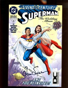 Superman: The Wedding Album #47 - SIGNED BY LOUISE SIMONSON! (9.0) 1996