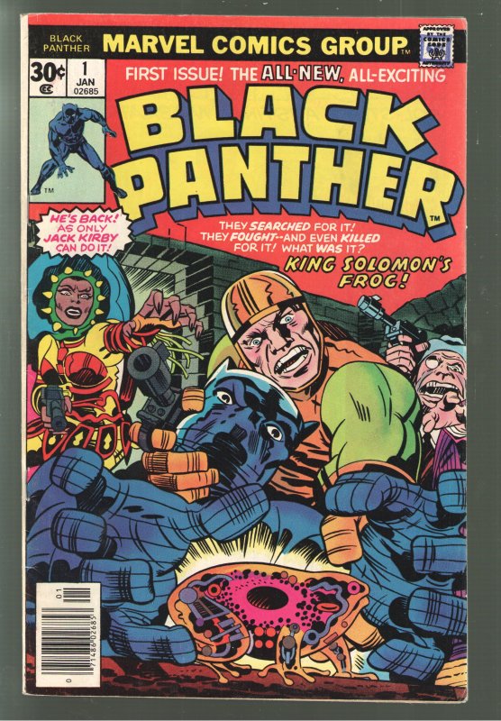 EVERYTHING SALE CONTINUES! BLACK PANTHER #1 1977 F/VF 7.0;KIRBY BABY!