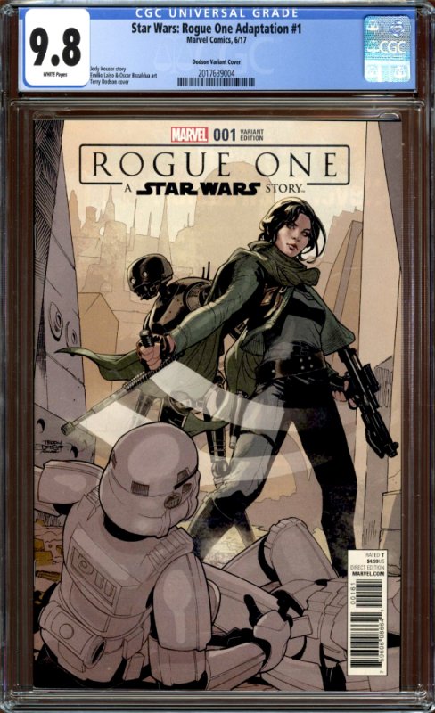 Star Wars: Rogue One Adaptation #1 CGC NM/M 9.8 Dodson Variant 1