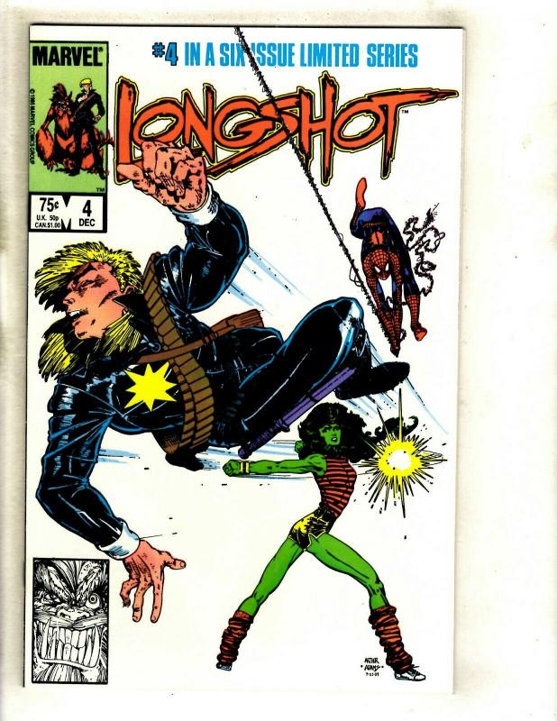 Longshot Complete Marvel Comics LTD Series # 1 2 3 4 5 6  VF-NM Range X-Men GK1