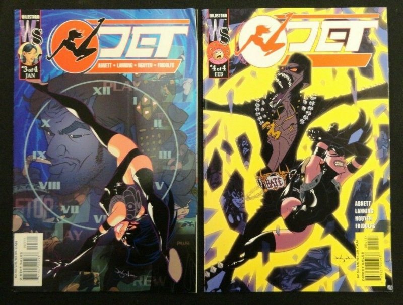 JET #1, #2, #3, #4 COMPLETE SET WILDSTORM VF/NM- LOT OF 4