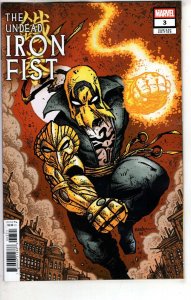 THE UNDEAD IRON FIST #3 KEVIN EASTMAN VARIANT
