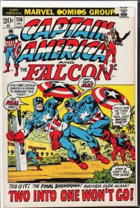 Captain America #156 (1972) Captain America and the Falcon
