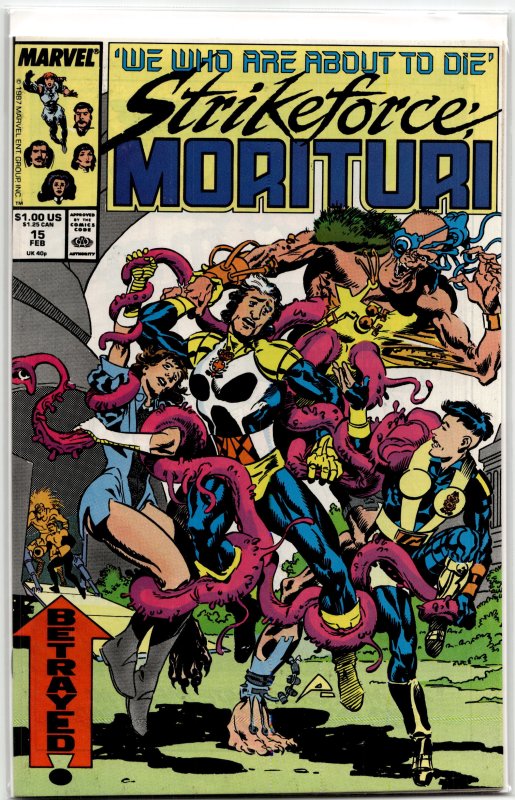 Strikeforce: Morituri #15 (1988) Strikeforce: Morituri