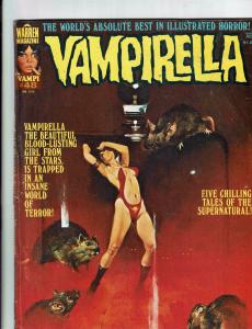 Vampirella # 48 VG Comic Book Warren Magazine Vampire Monster Horror Fear J143