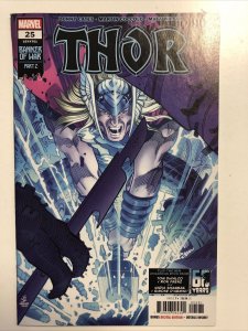Thor (2022) #25 (VF) 1:25 Banner Of War Part Z  | Marvel | Softcover