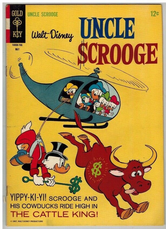 UNCLE SCROOGE (1952-1984 ) 69 F-VF May 1967