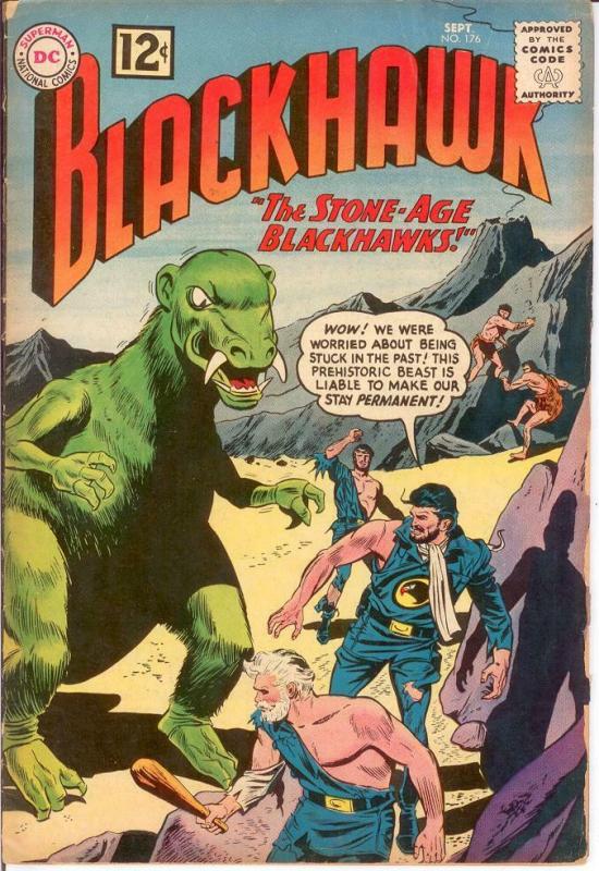 BLACKHAWK 176 VG Sept. 1962 COMICS BOOK